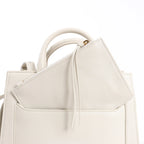 Saint Laurent Paris Eastside Leather Handbag in Ecru 554116
