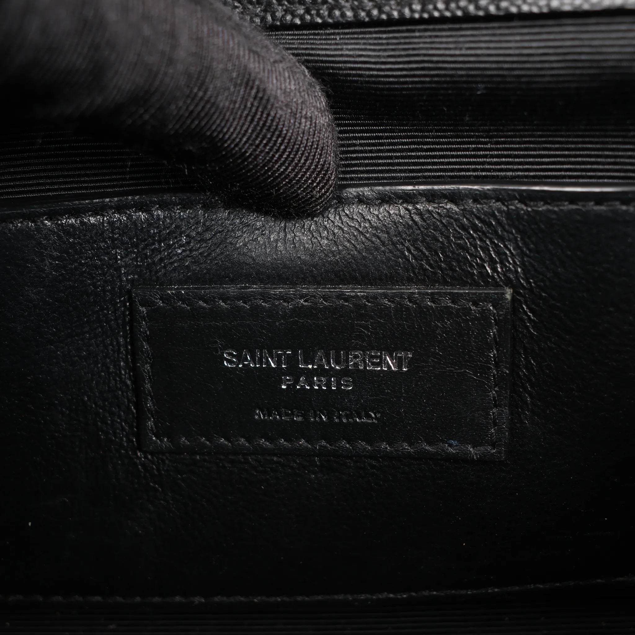 Saint Laurent Paris Envelope Small Crossbody Bag in Back