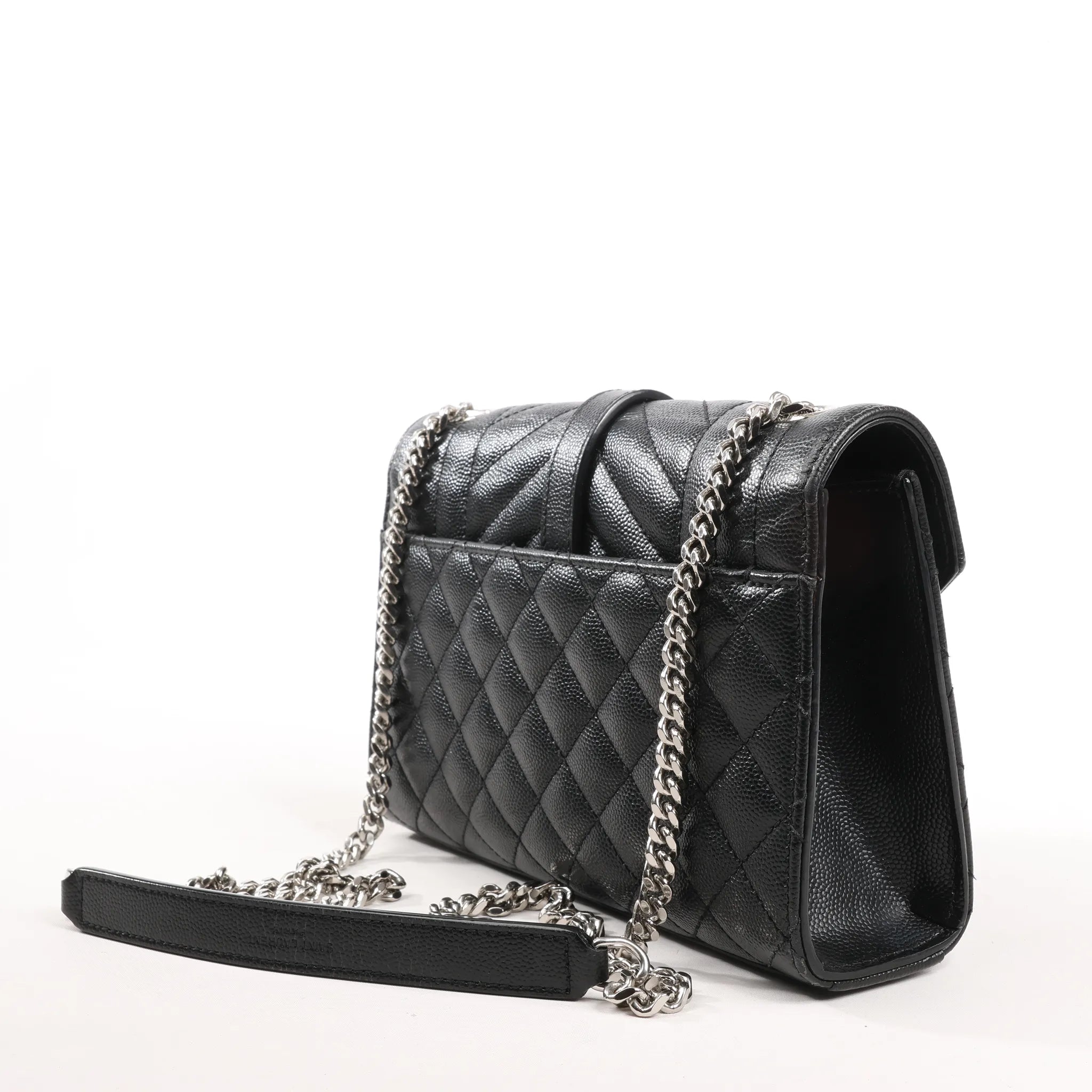 Saint Laurent Paris Envelope Small Crossbody Bag in Back