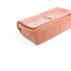 Saint Laurent Paris Jamie Leather Chain Crossbody Bag in Brown 515821