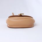 Saint Laurent Paris Kaia Leather Shoulder bag in Beige