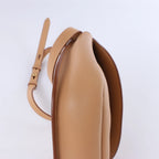Saint Laurent Paris Kaia Leather Shoulder bag in Beige
