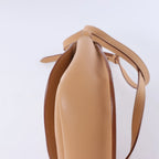 Saint Laurent Paris Kaia Leather Shoulder bag in Beige