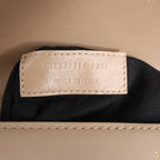 Saint Laurent Paris Carre Leather Shoulder bag in Beige 633214