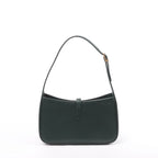 Saint Laurent Paris Le 5 a 7 Leather Shoulder Bag in Green 657228