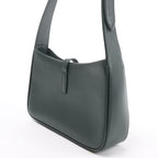 Saint Laurent Paris Le 5 a 7 Leather Shoulder Bag in Green 657228