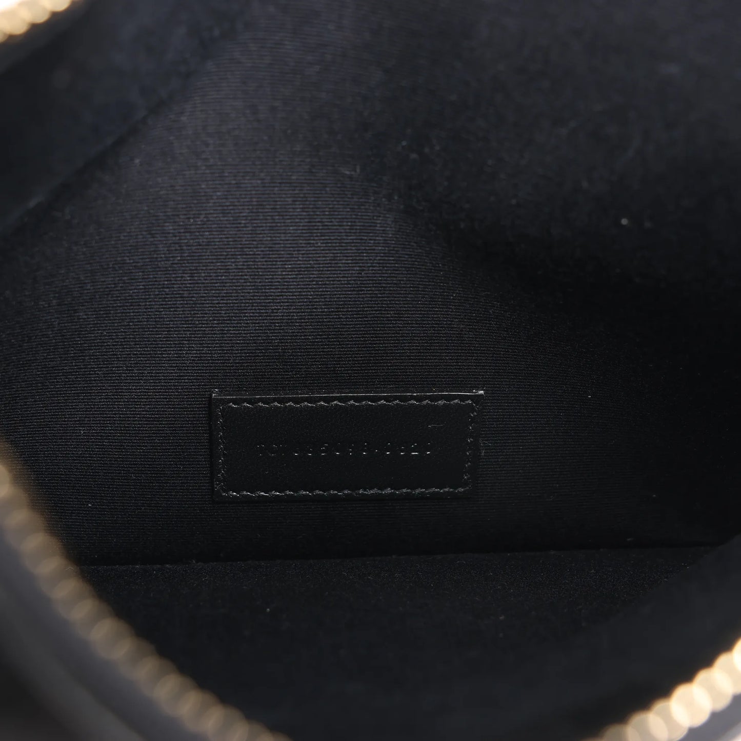 Saint Laurent Paris  Leather Clutch in Black 635098