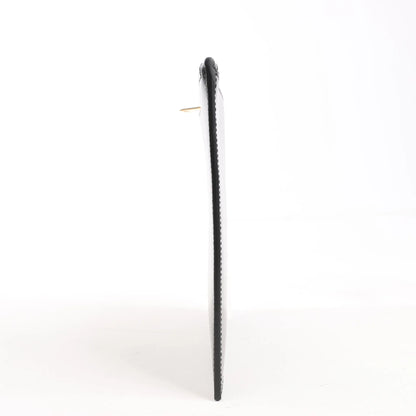 Saint Laurent Paris  Leather Clutch in Black 635098