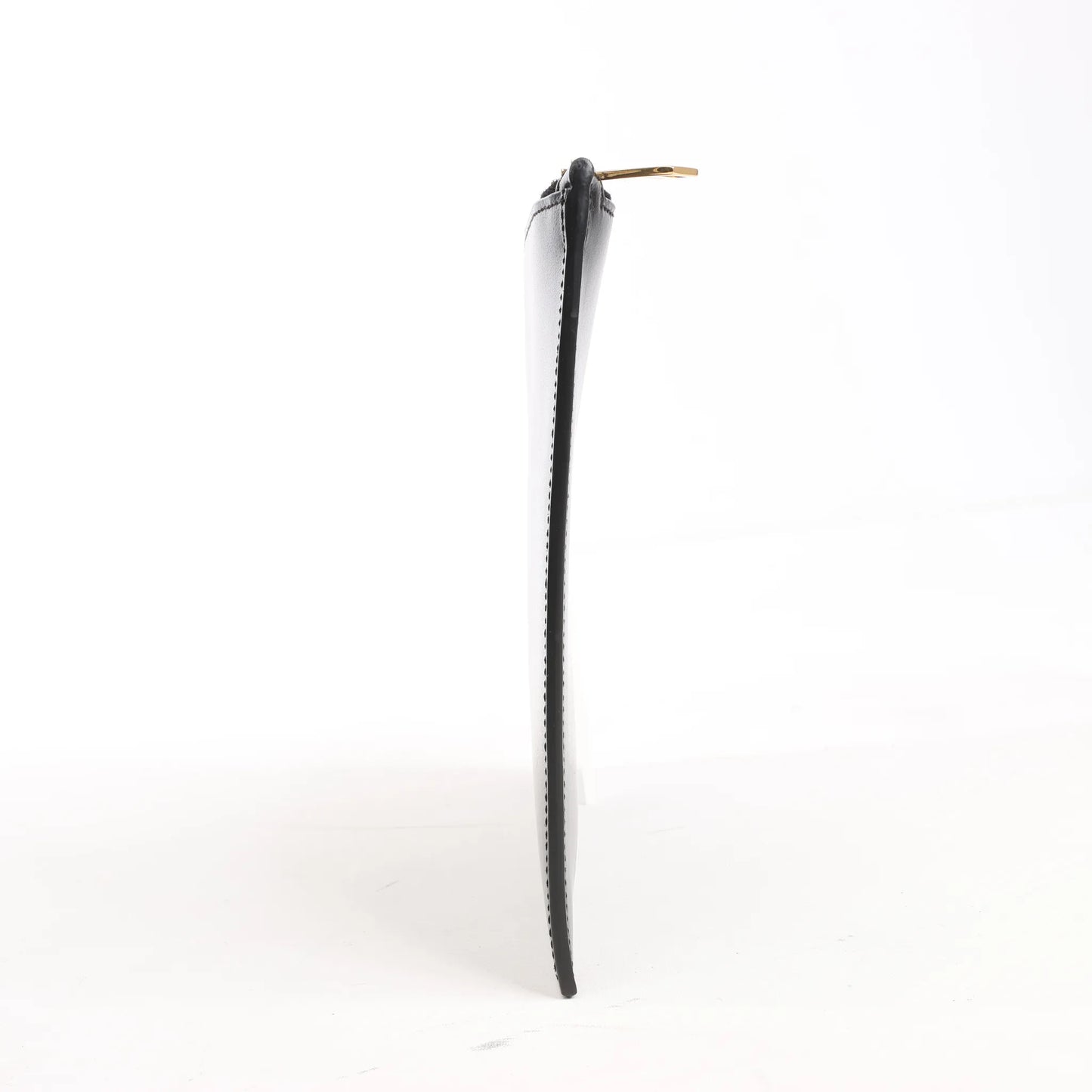 Saint Laurent Paris  Leather Clutch in Black 635098