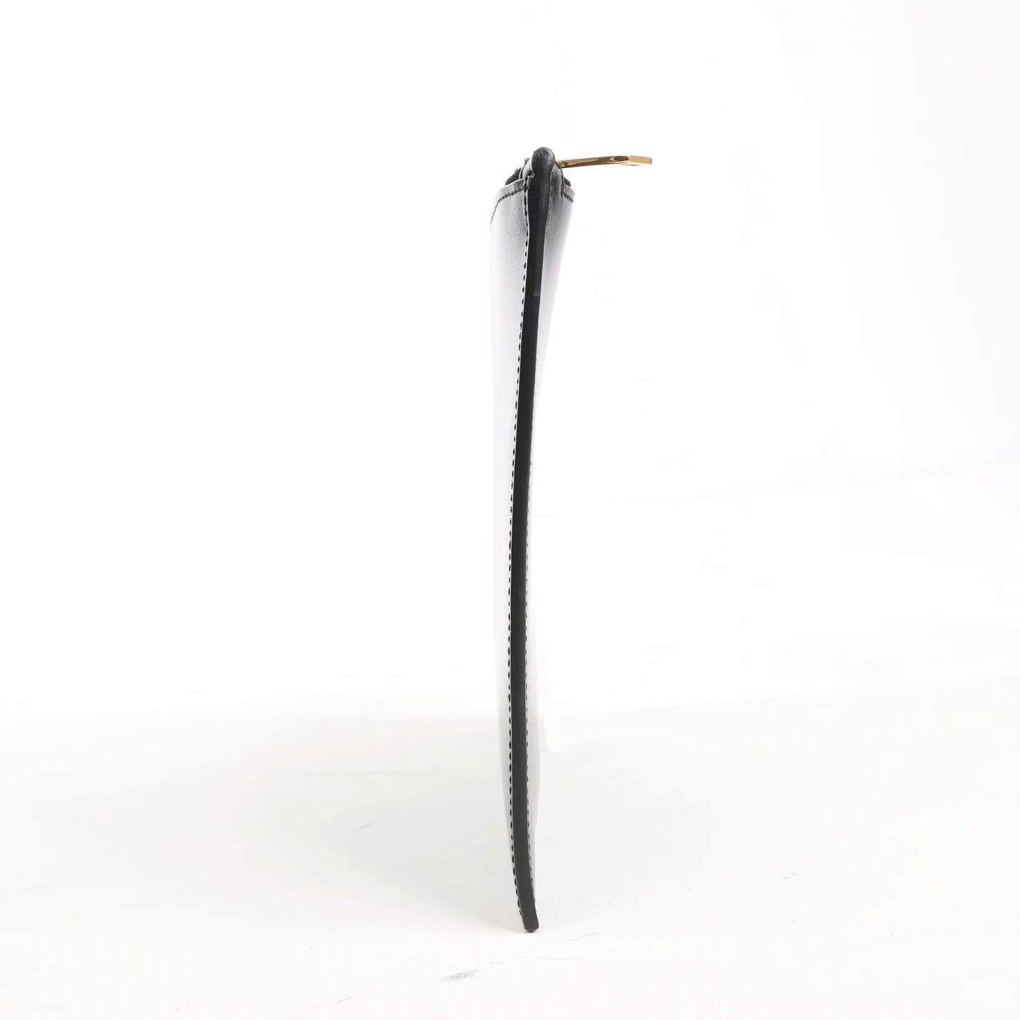 Saint Laurent Paris  Leather Clutch in Black 635098