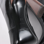 Saint Laurent Paris Tom Knee Leather High Boot in Black 731546, Size EU 36