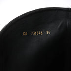 Saint Laurent Paris Tom Knee Leather High Boot in Black 731546, Size EU 36