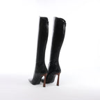 Saint Laurent Paris Tom Knee Leather High Boot in Black 731546, Size EU 36