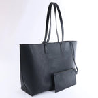 Saint Laurent Black Leather Tote Bag 509233
