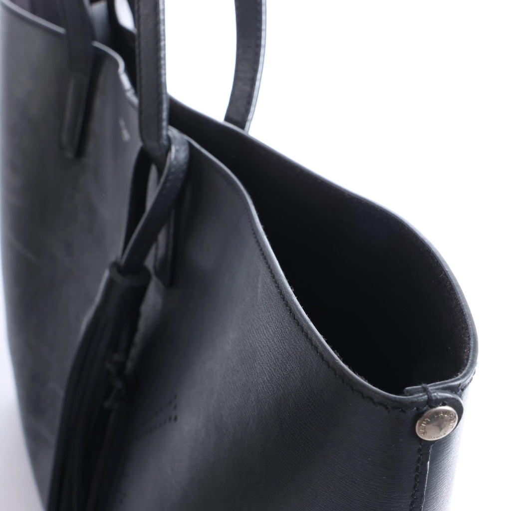 Saint Laurent Black Leather Tote Bag 509233