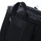 Saint Laurent Paris Sid Leather & Canvas Backpack in Black