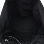 Saint Laurent Paris Sid Leather & Canvas Backpack in Black
