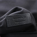 Saint Laurent Paris Sid Leather & Canvas Backpack in Black