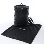 Saint Laurent Paris Sid Leather & Canvas Backpack in Black