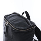 Saint Laurent Paris Sid Leather & Canvas Backpack in Black