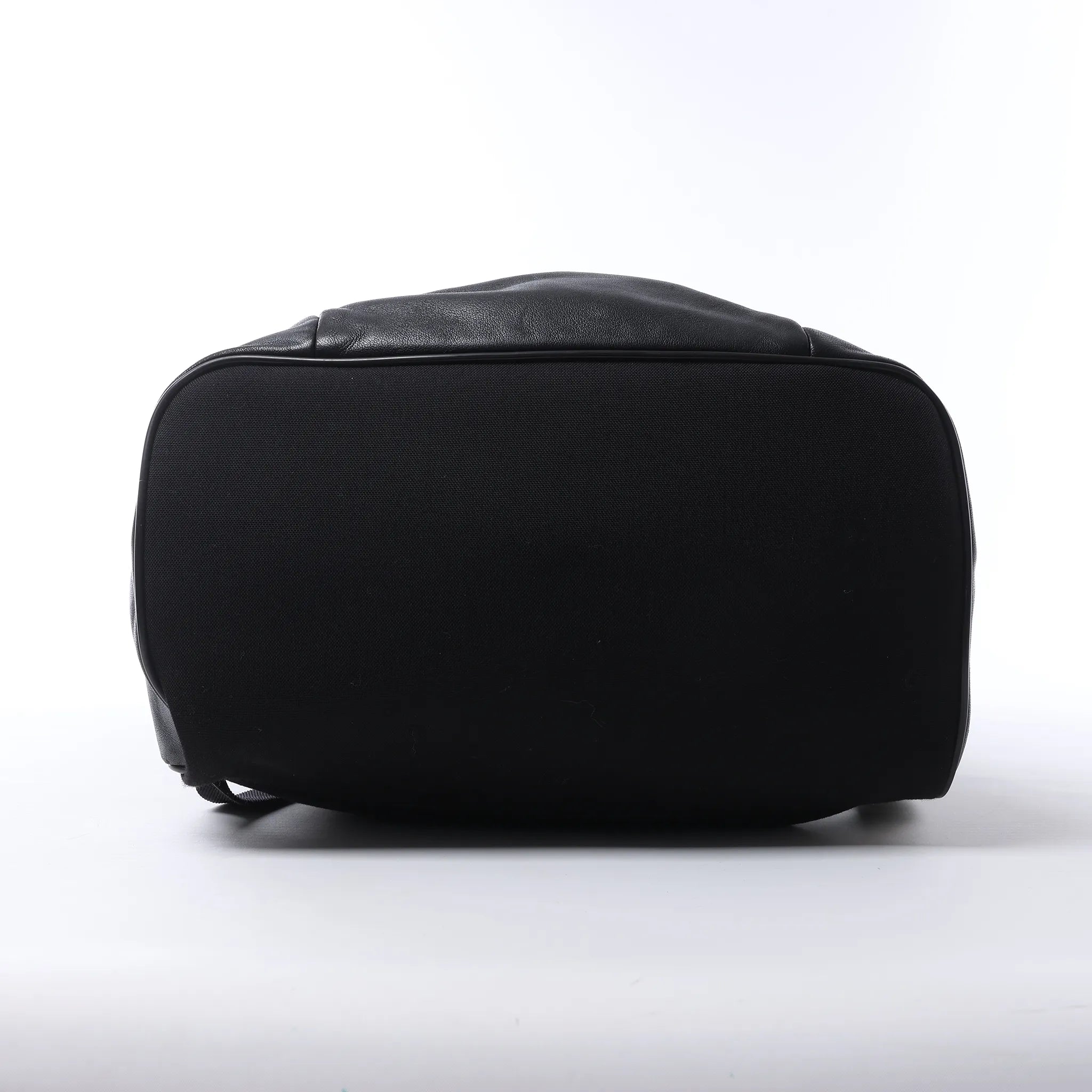 Saint Laurent Paris Sid Leather & Canvas Backpack in Black