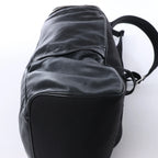Saint Laurent Paris Sid Leather & Canvas Backpack in Black
