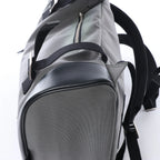 Saint Laurent Paris Livington Canvas & Leather Backpack in Gray 481005