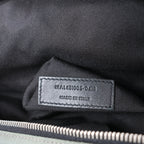 Saint Laurent Paris Livington Canvas & Leather Backpack in Gray 481005