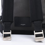 Saint Laurent Paris Livington Canvas & Leather Backpack in Gray 481005
