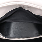Saint Laurent Paris Loulou Leather Chain Shoulder Bag in Gray 494699