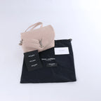 Bolso de hombro grande de piel Tribute de Saint Laurent Paris en marrón