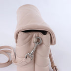 Bolso de hombro grande de piel Tribute de Saint Laurent Paris en marrón
