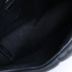 Saint Laurent Paris Loulou Puffer Leather Chain Shoulder Bag in Black 577476