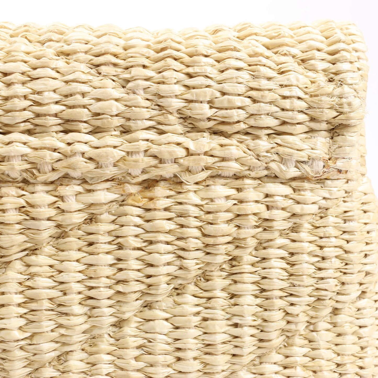 Saint Laurent Paris Loulou Raffia x Leather Crossbody Bag in Beige 467072