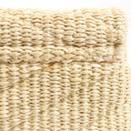 Saint Laurent Paris Loulou Raffia x Leather Crossbody Bag in Beige 467072