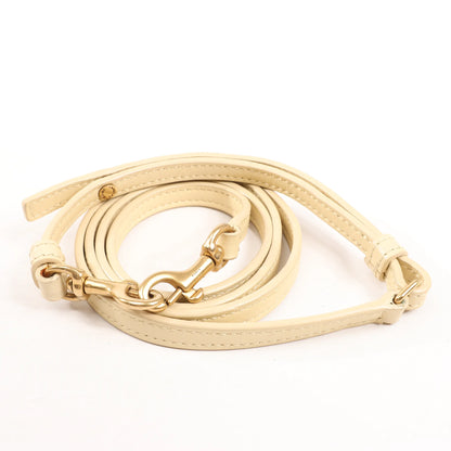 Saint Laurent Paris Loulou Raffia x Leather Crossbody Bag in Beige 467072