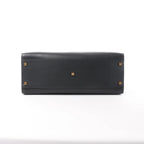Saint Laurent Paris Manhattan Leather Shoulder bag in Black 553745
