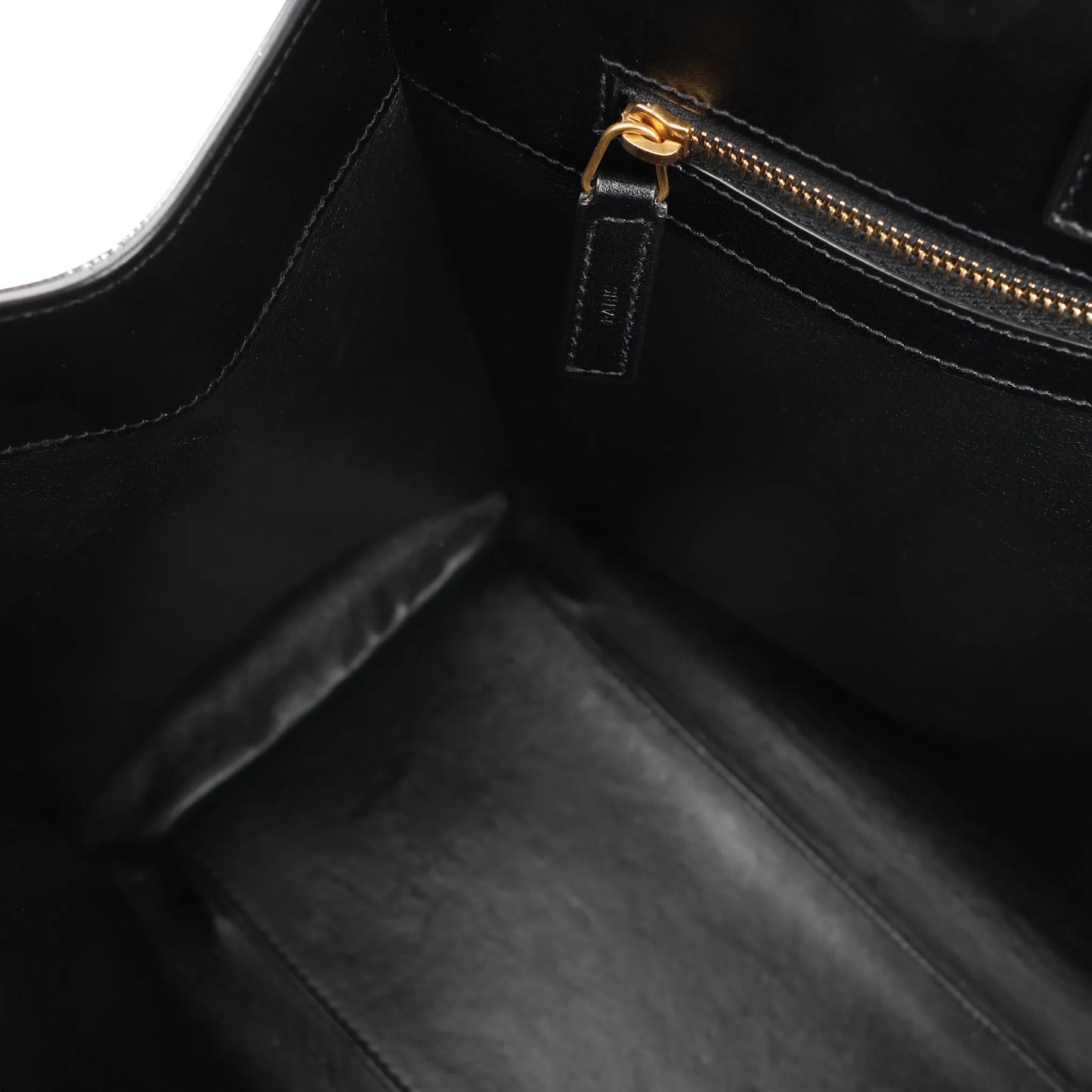 Sac bandoulière Saint Laurent Paris Manhattan en cuir noir 553745