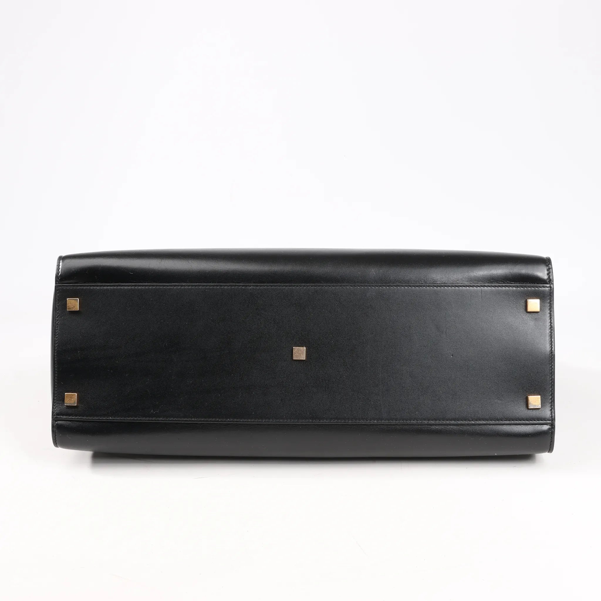 Saint Laurent Paris Manhattan Leather Shoulder bag in Black 553745