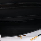 Saint Laurent Paris Manhattan Patent Leather Shoulder bag in Black 675626