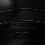 Saint Laurent Paris Manhattan Patent Leather Shoulder bag in Black 675626