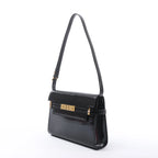 Saint Laurent Paris Manhattan Patent Leather Shoulder bag in Black 675626
