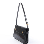 Saint Laurent Paris Manhattan Patent Leather Shoulder bag in Black 675626