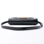 Saint Laurent Paris Manhattan Patent Leather Shoulder bag in Black 675626