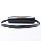 Saint Laurent Paris Manhattan Patent Leather Shoulder bag in Black 675626