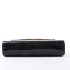 Saint Laurent Paris Manhattan Patent Leather Shoulder bag in Black 675626