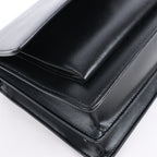 Saint Laurent Paris Medium Sunset Leather Chain Shoulder Bag in Black 498779