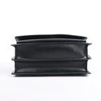 Saint Laurent Paris Medium Sunset Leather Chain Shoulder Bag in Black 498779