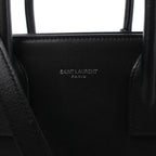 Saint Laurent Paris Sac de Jour Small Multi-Patch Leather 2Way Handbag in Black