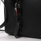 Saint Laurent Paris Sac de Jour Small Multi-Patch Leather 2Way Handbag in Black